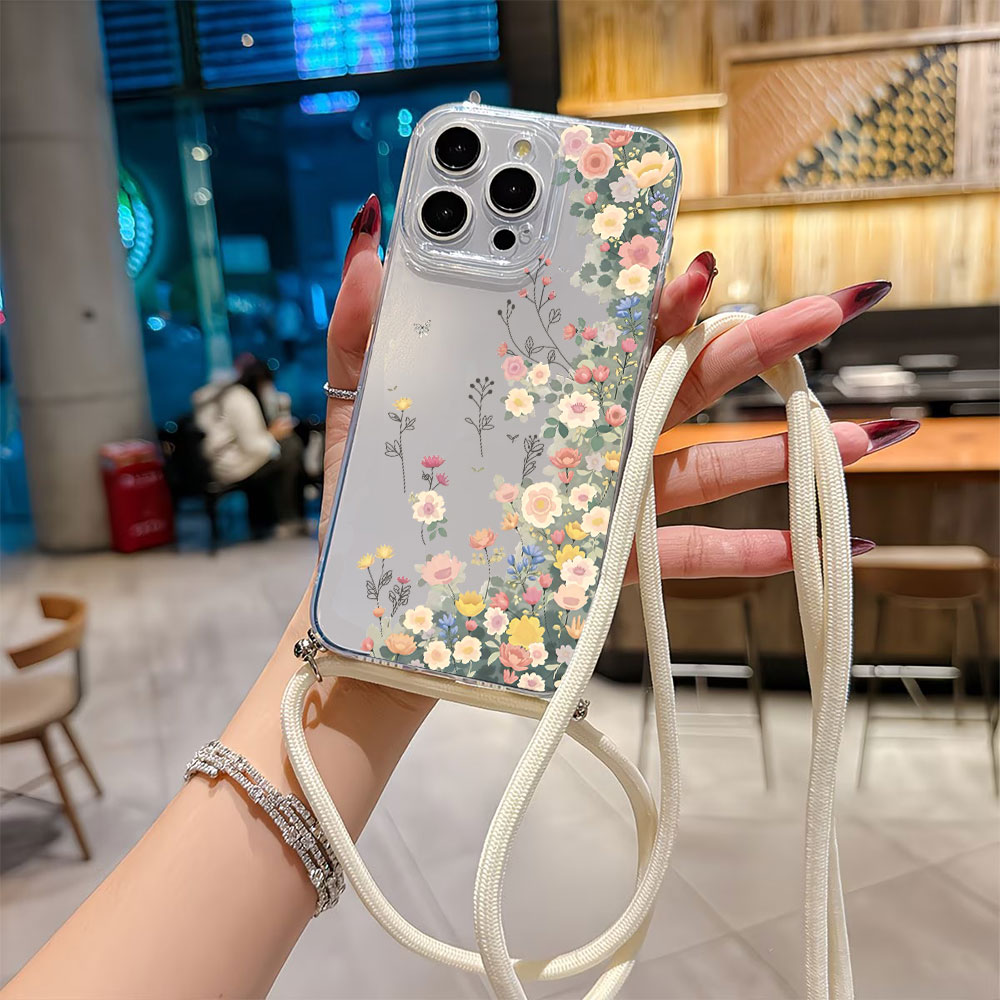 Xo Phone Accessories - Crossbody Lanyard Strap Phone Case For