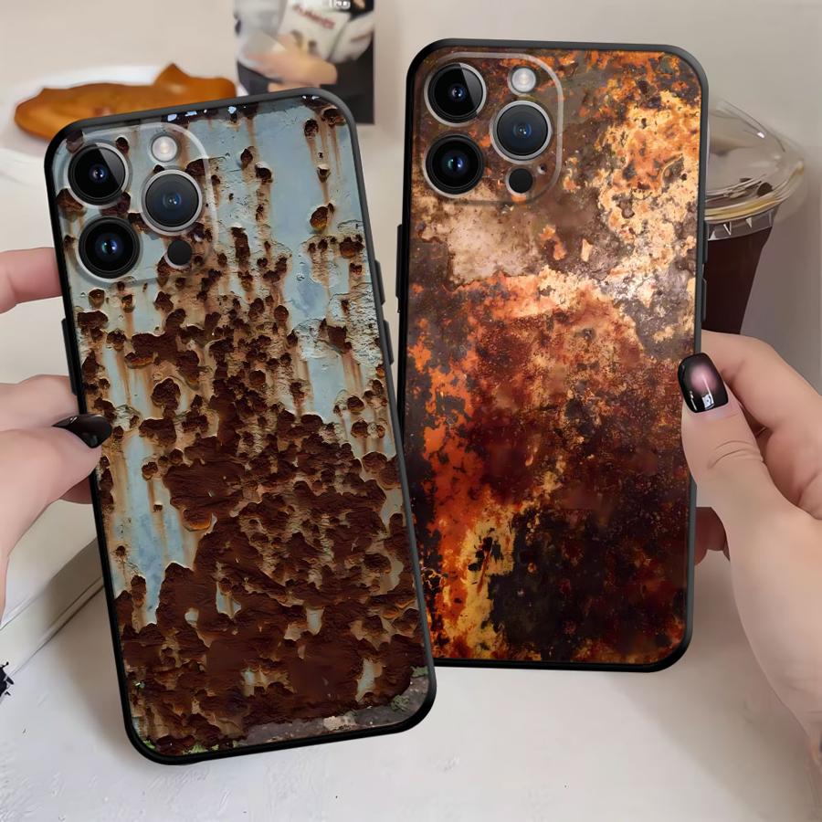Xo Phone Accessories - Retro Rust Design Case for iPhone