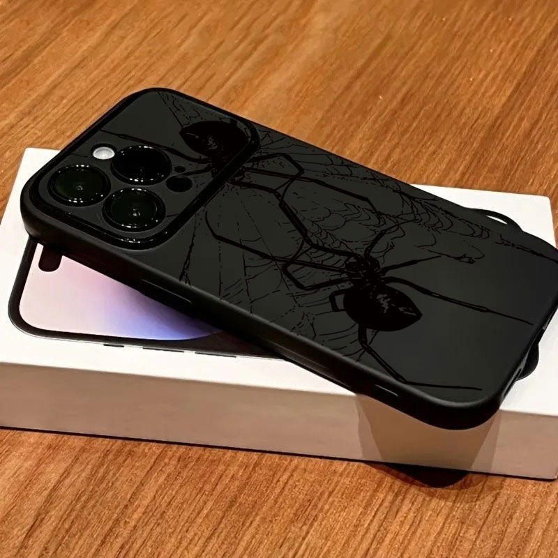 Xo Phone Accessories - Cool Black Spider Pattern Phone Case