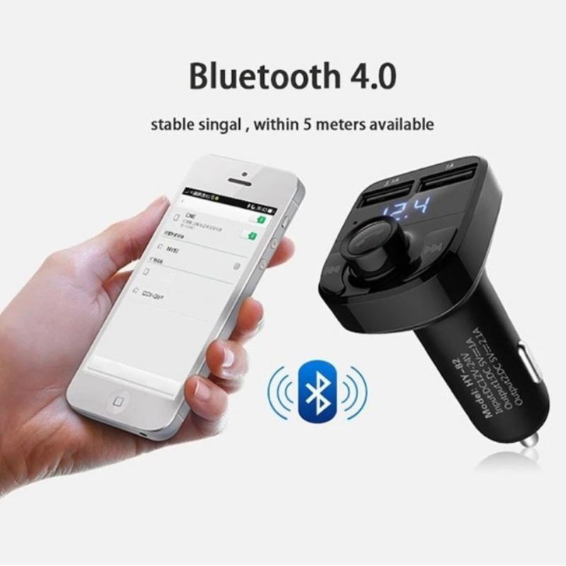 Bluetooth FM Transmitter Car C - đánh giá và giá Phone Accessories You Need
