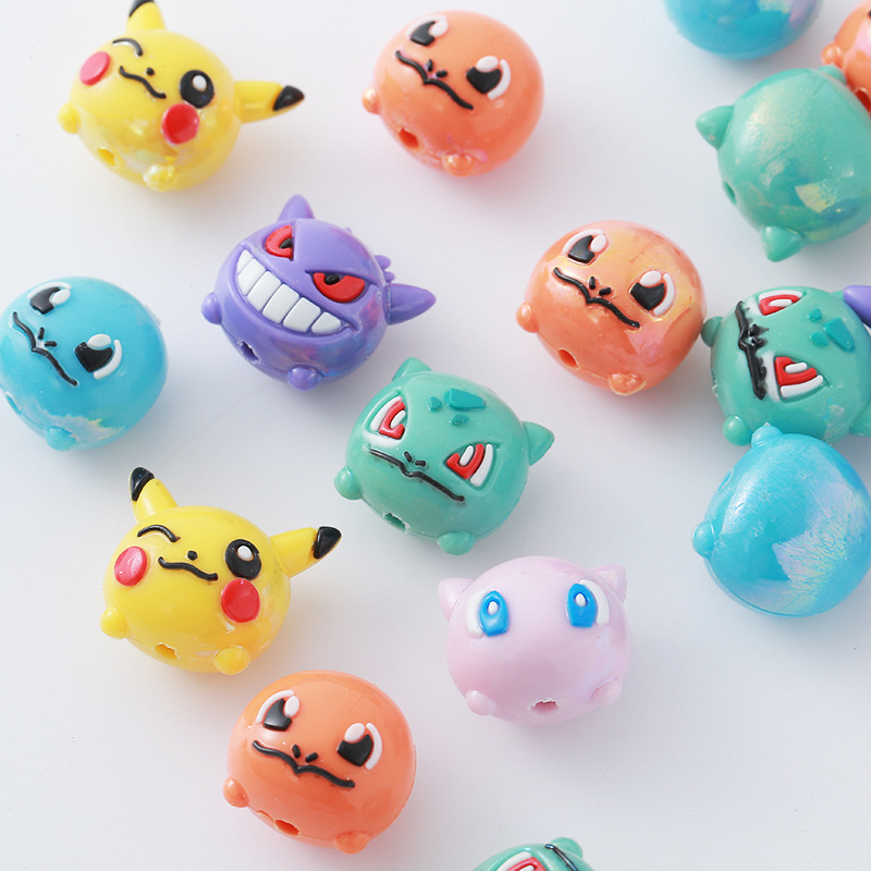 12pcs Pokémon Bead DIY Mobile  - đánh giá và giá Phone Accessories Beads