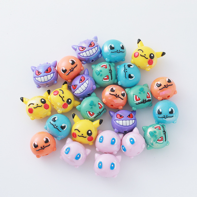 12pcs Pokémon Bead DIY Mobile  - đánh giá và giá Phone Accessories Beads