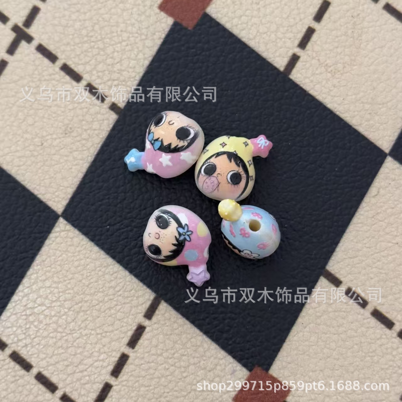 10pcs printed relief star hat  - đánh giá và giá Phone Accessories Beads