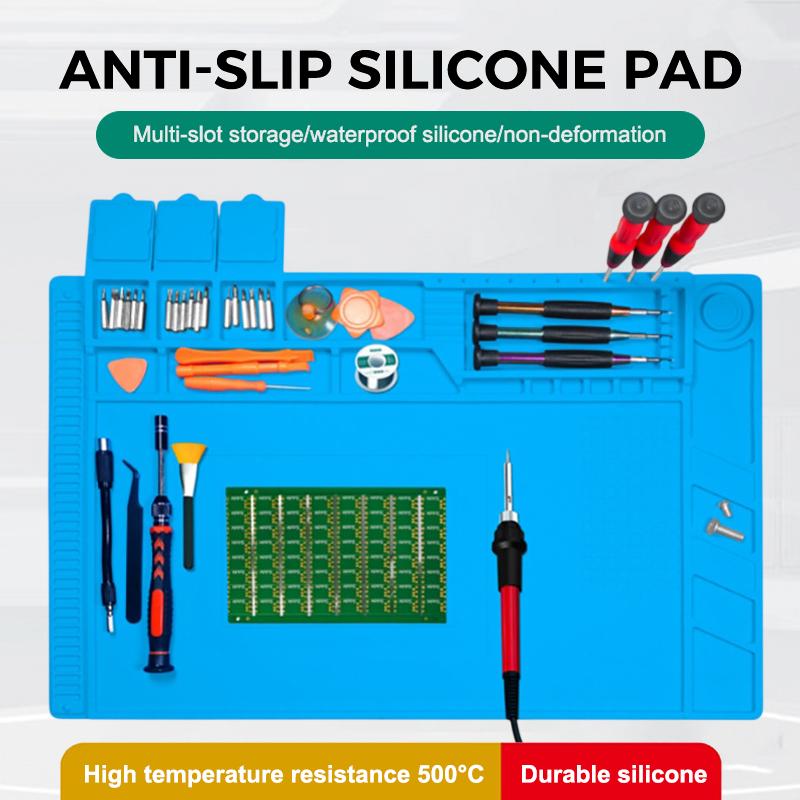 Magnetic Heat Insulation Silic - đánh giá và giá Phone Repair Kit