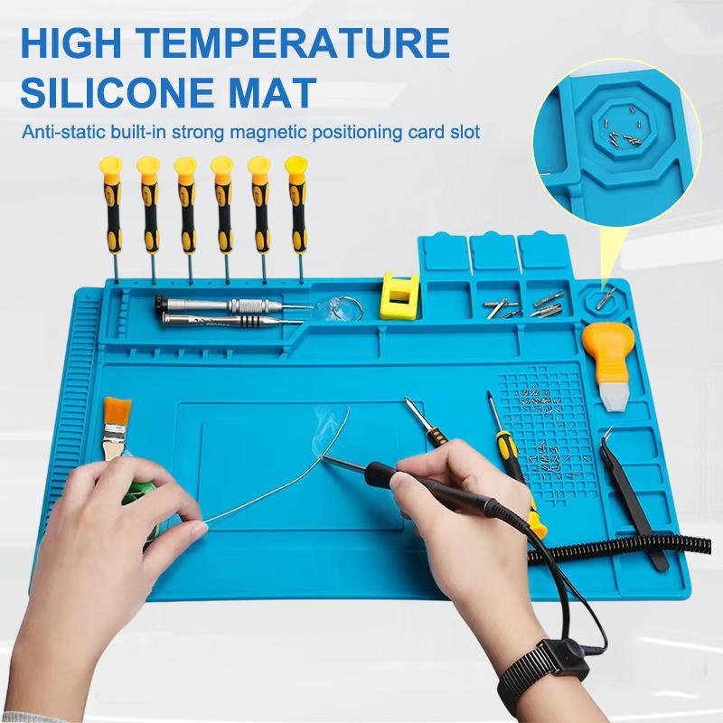 Magnetic Heat Insulation Silic - đánh giá và giá Phone Repair Kit
