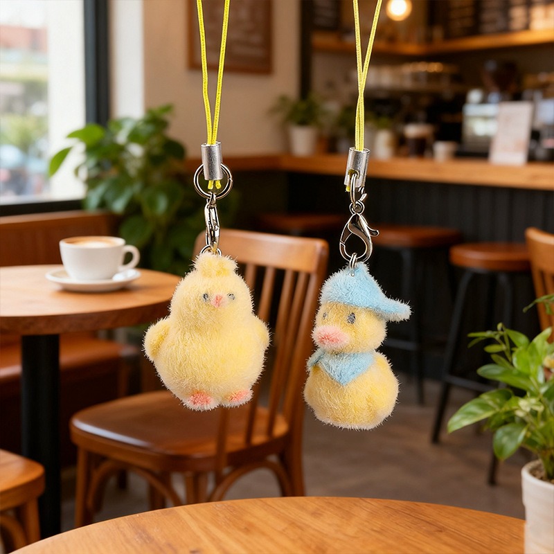 Fashion Cute Yellow Flocking P - đánh giá và giá Yellow Phone Accessories