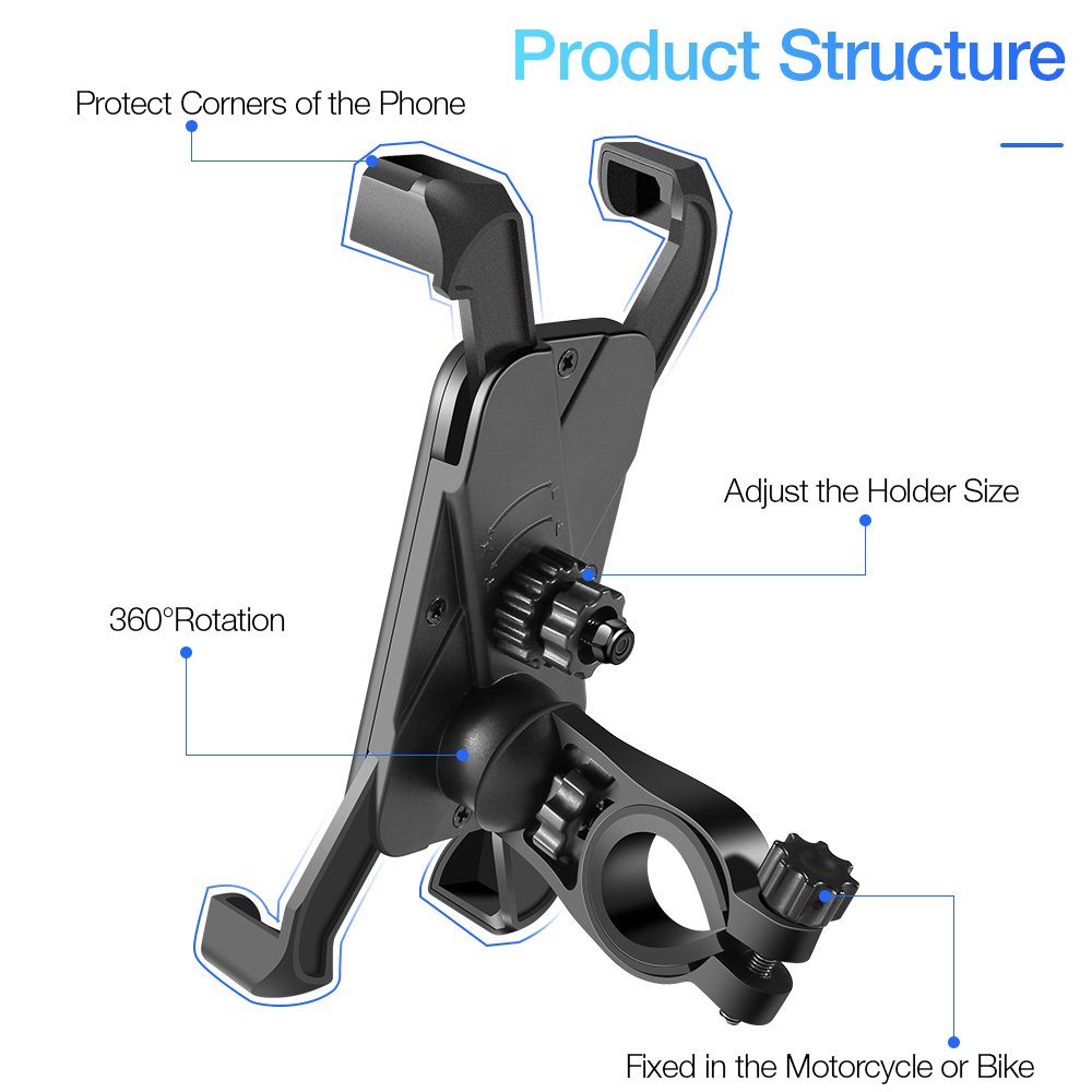 360° Adjustable Bike Phone Mou - đánh giá và giá Phone Zone Accessories & Repair
