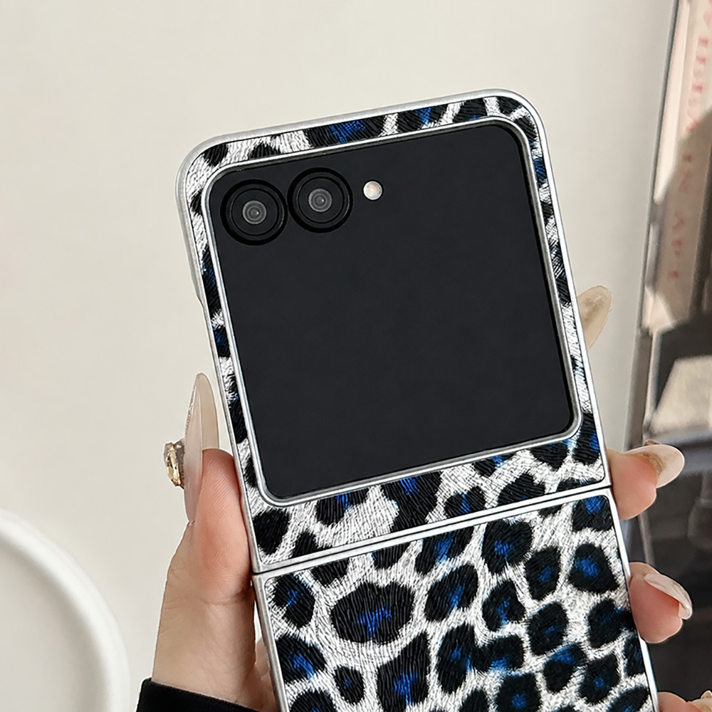 Leopard Print Folding Flip Pho - đánh giá và giá Phone Accessories Beads