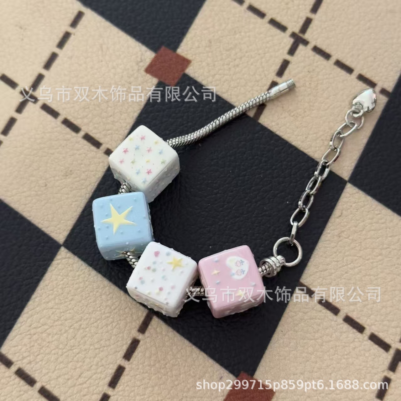 10pcs 14mm printed relief rain - đánh giá và giá Phone Accessories Beads