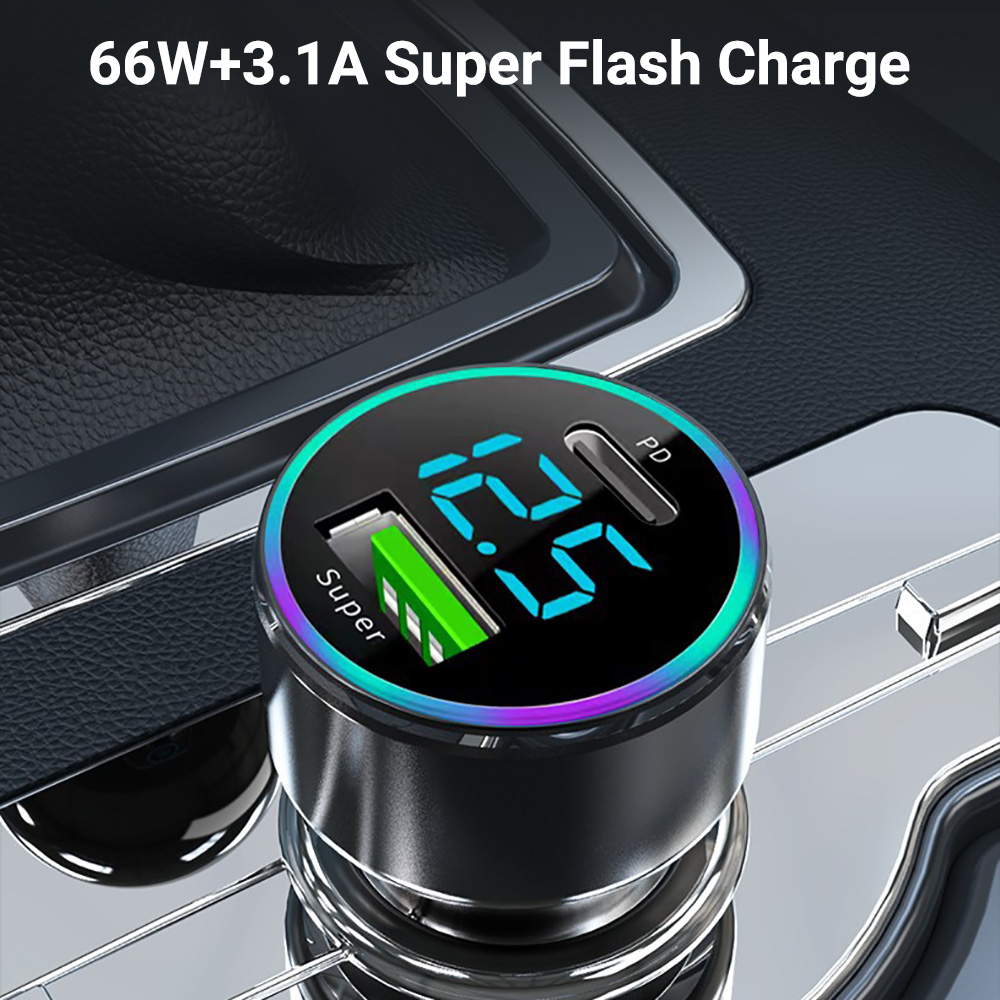 66W PD QC3.0 Dual Port Car Cha - đánh giá và giá Phone Accessories You Need