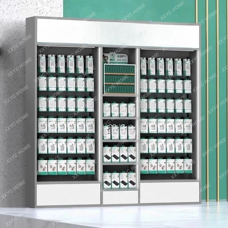 A Mobile phone accessories cab - đánh giá và giá Phone Accessories Rack Display