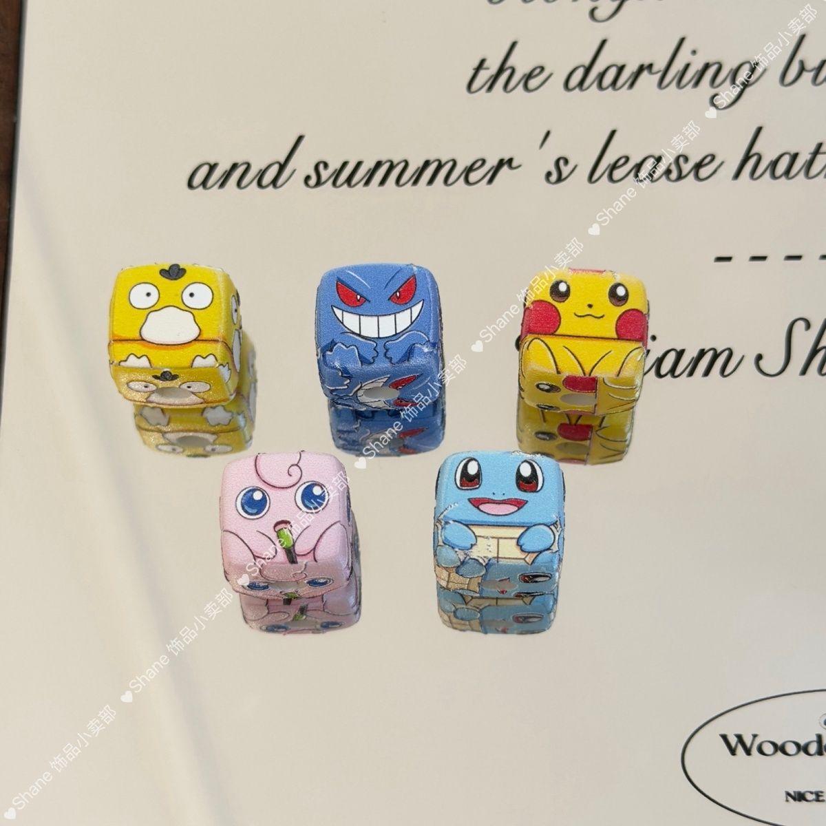 10pcs for Pikachu through-hole - đánh giá và giá Phone Accessories Beads