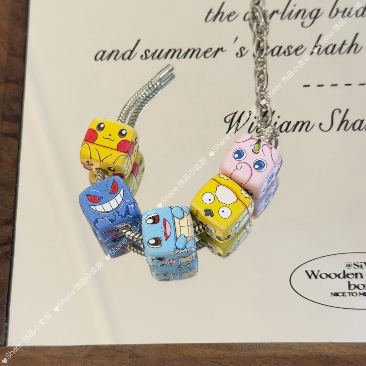 10pcs for Pikachu through-hole - đánh giá và giá Phone Accessories Beads