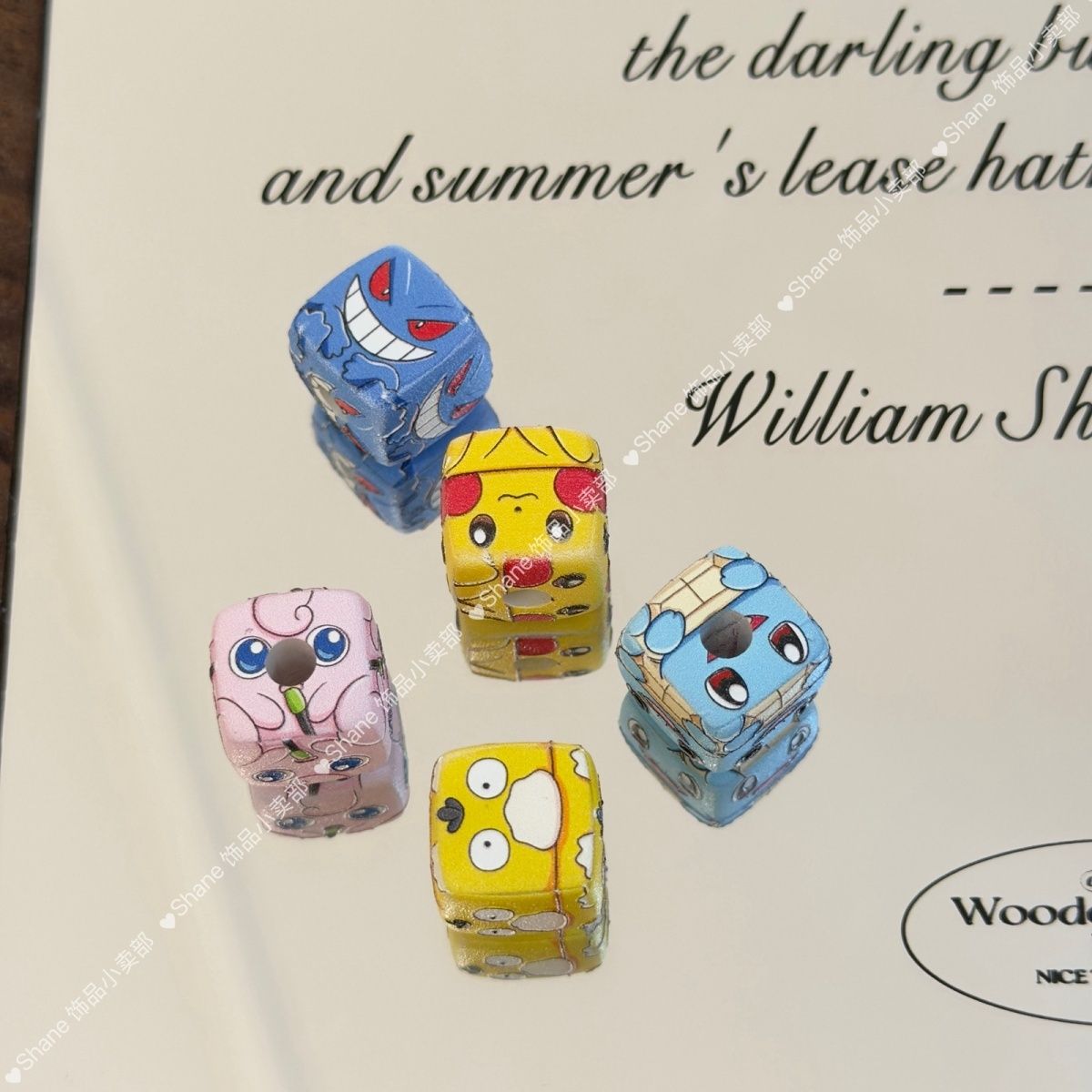 10pcs for Pikachu through-hole - đánh giá và giá Phone Accessories Beads