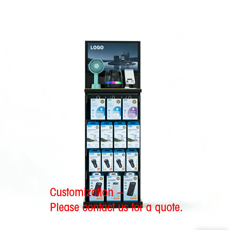 custom.Price Double-sided Meta - đánh giá và giá Phone Accessories Rack Display