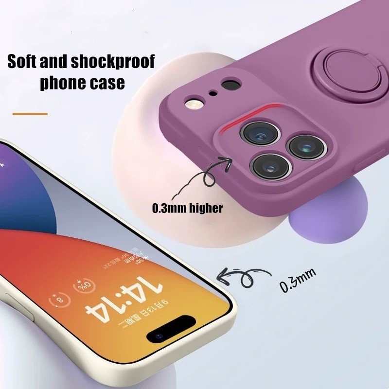 Liquid Silicone Ring Stand Mag - đánh giá và giá Phone Accessories Ring