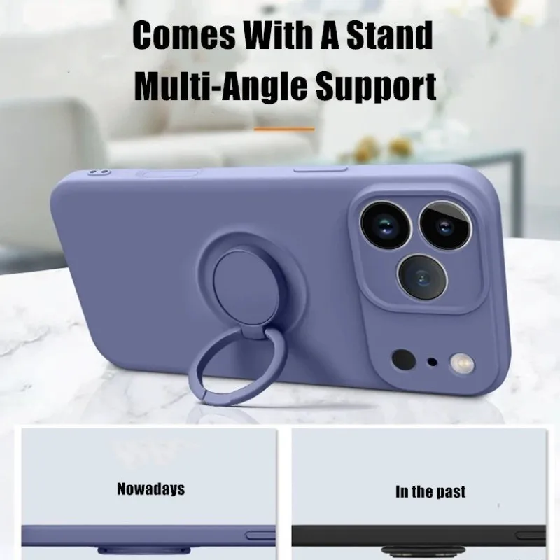 Liquid Silicone Ring Stand Mag - đánh giá và giá Phone Accessories Ring