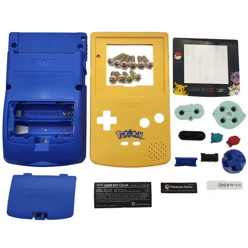 GBC case gameboy Color replace - đánh giá và giá Yellow Phone Accessories