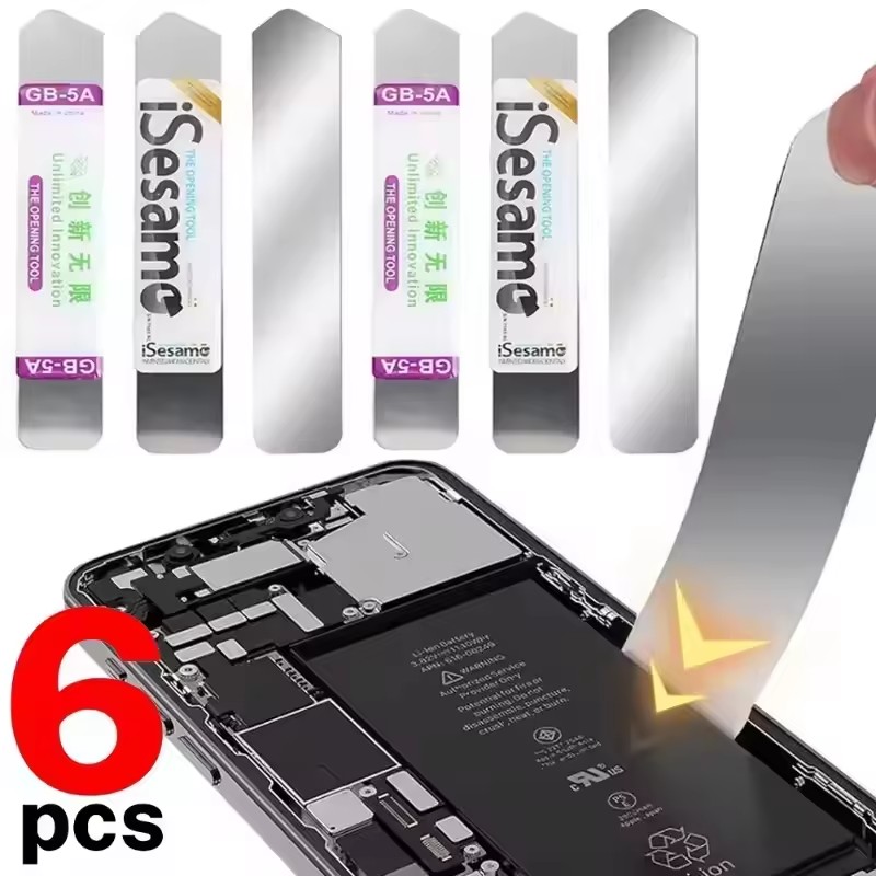 1-6Pcs Metal Flat Soft Blade C - đánh giá và giá Phone Repair Kit