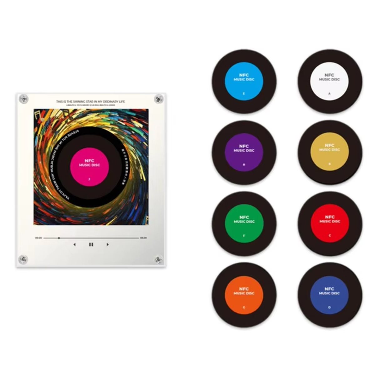 DTC5 NFC Touch Song Player Sen - đánh giá và giá Phone Accessories You Need