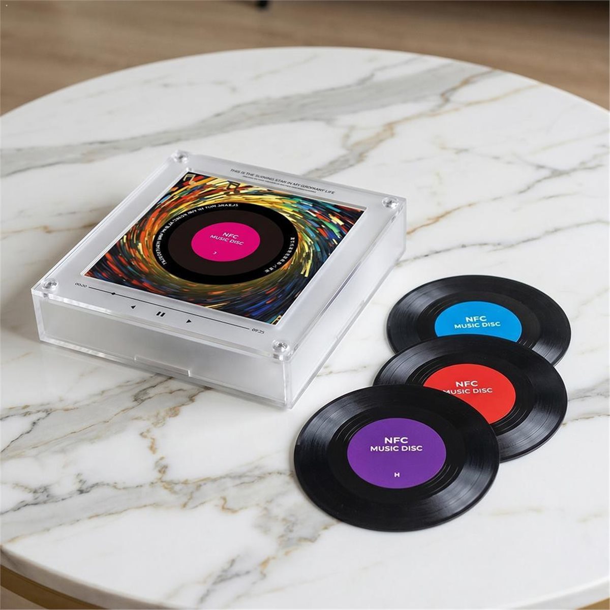 DTC5 NFC Touch Song Player Sen - đánh giá và giá Phone Accessories You Need