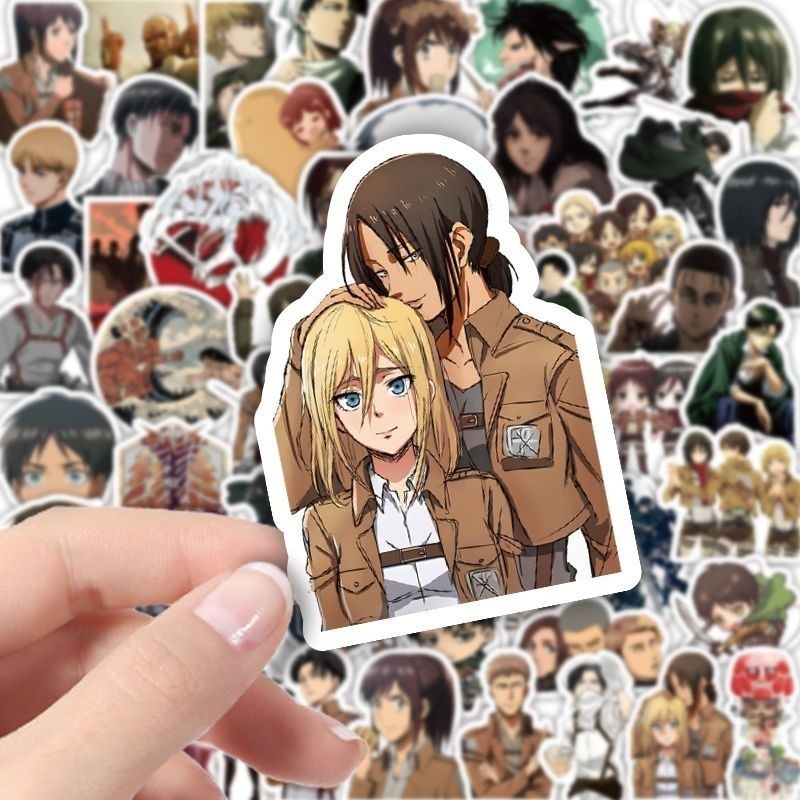60Pcs Attack on Titan Anime St - đánh giá và giá Phone Accessories Pouch