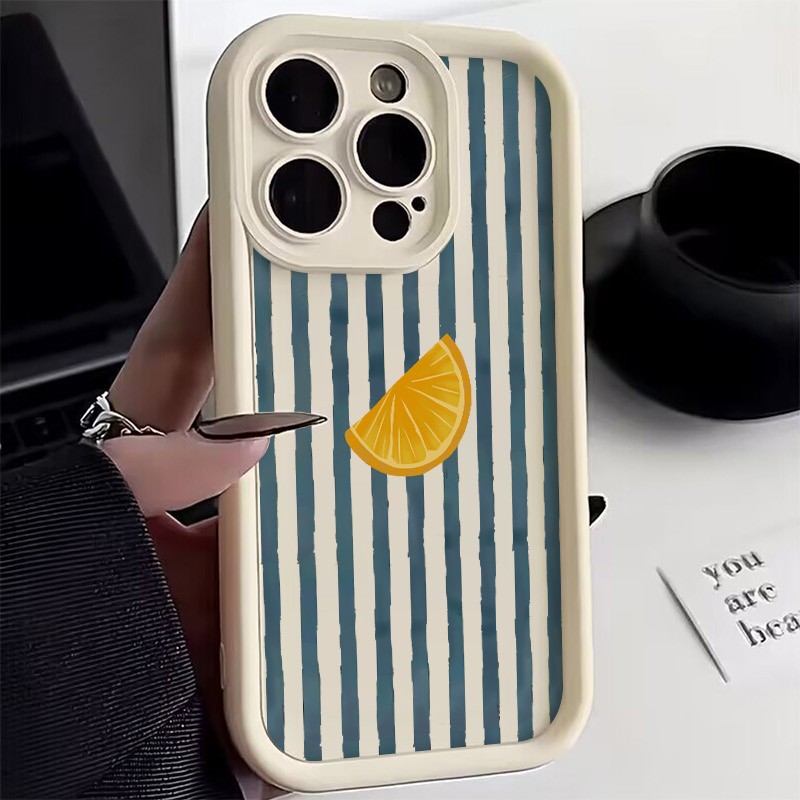Striped Lemon Slice Pattern Ph - đánh giá và giá Xo Phone Accessories