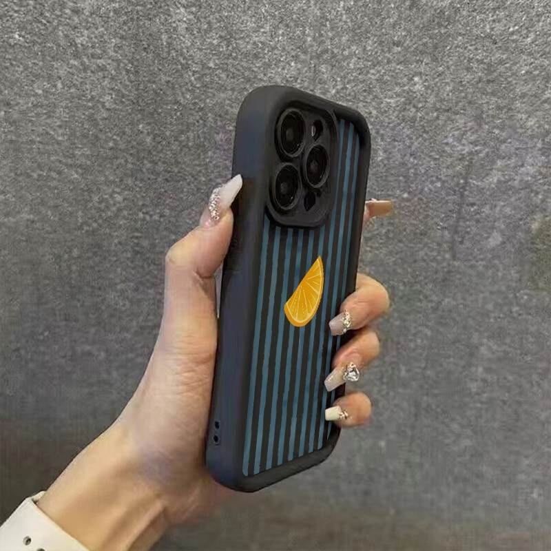 Striped Lemon Slice Pattern Ph - đánh giá và giá Xo Phone Accessories