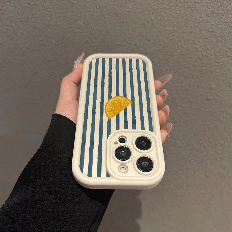 Striped Lemon Slice Pattern Ph - đánh giá và giá Xo Phone Accessories