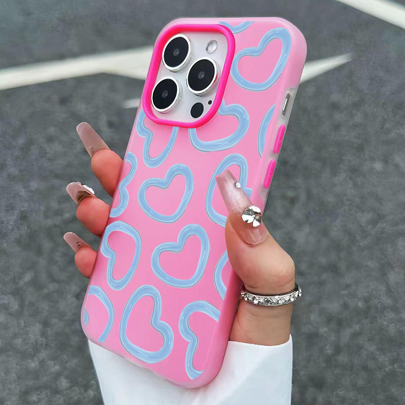 Cute Oil Painting Love Heart P - đánh giá và giá Xo Phone Accessories