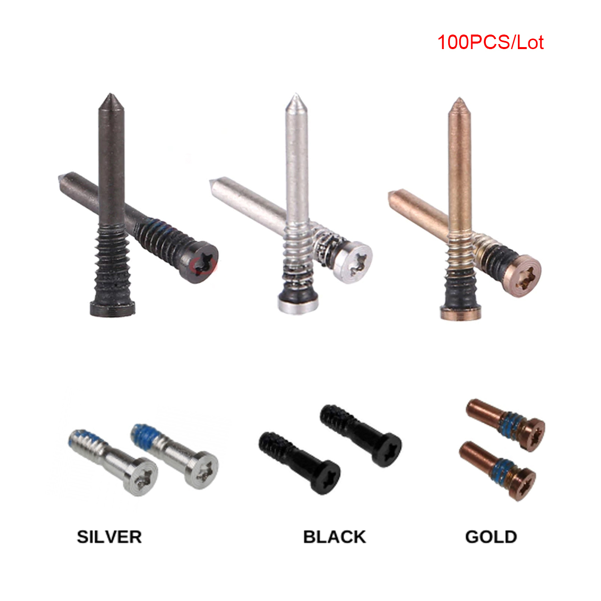 100pcs Bottom Pentalobe Screws - đánh giá và giá Phone Accessories And Repairs
