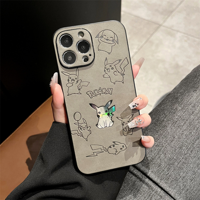 Cartoon Pikachu Faux Leather L - đánh giá và giá Xo Phone Accessories