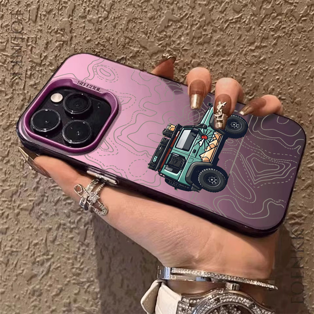 Simple Car Pattern Phone Case  - đánh giá và giá Xo Phone Accessories