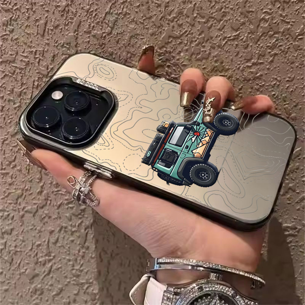 Simple Car Pattern Phone Case  - đánh giá và giá Xo Phone Accessories