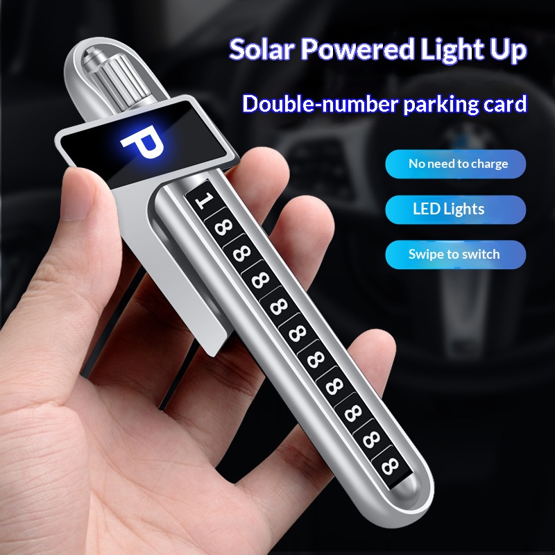 Solar Powered LED Parking Phon - đánh giá và giá Phone Accessories You Need