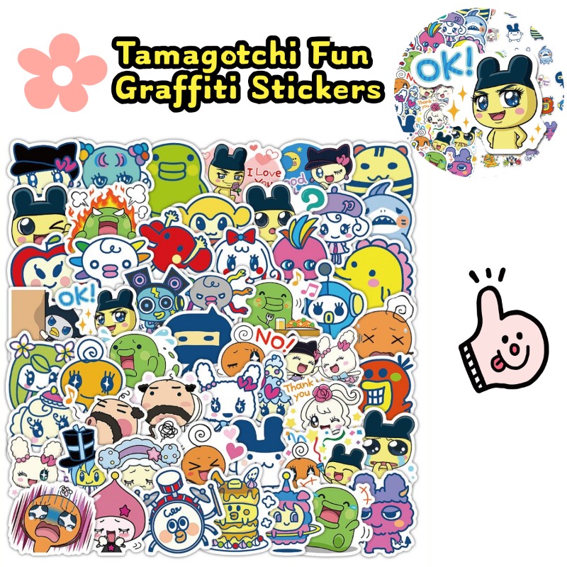 Japanese Tamagotchi Stickers E - đánh giá và giá Phone Accessories And Electronics