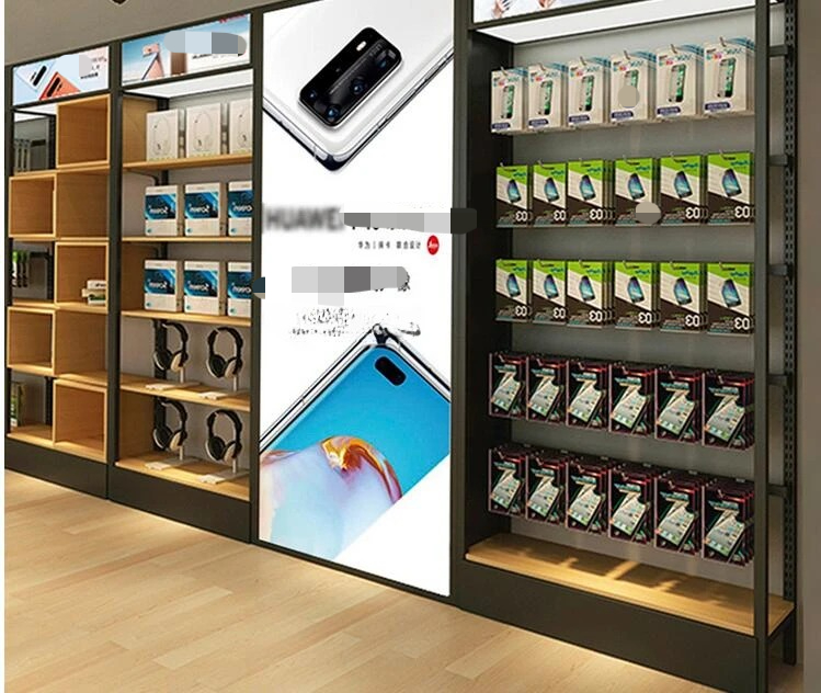 Mobile phone display cabinet 2 - đánh giá và giá Phone Accessories Rack Display
