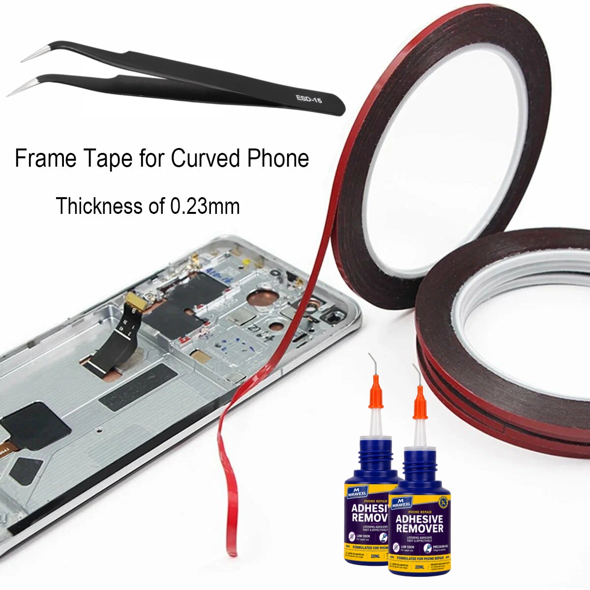 2mm Phone Screen Repair Tape K - đánh giá và giá Phone Repair Kit