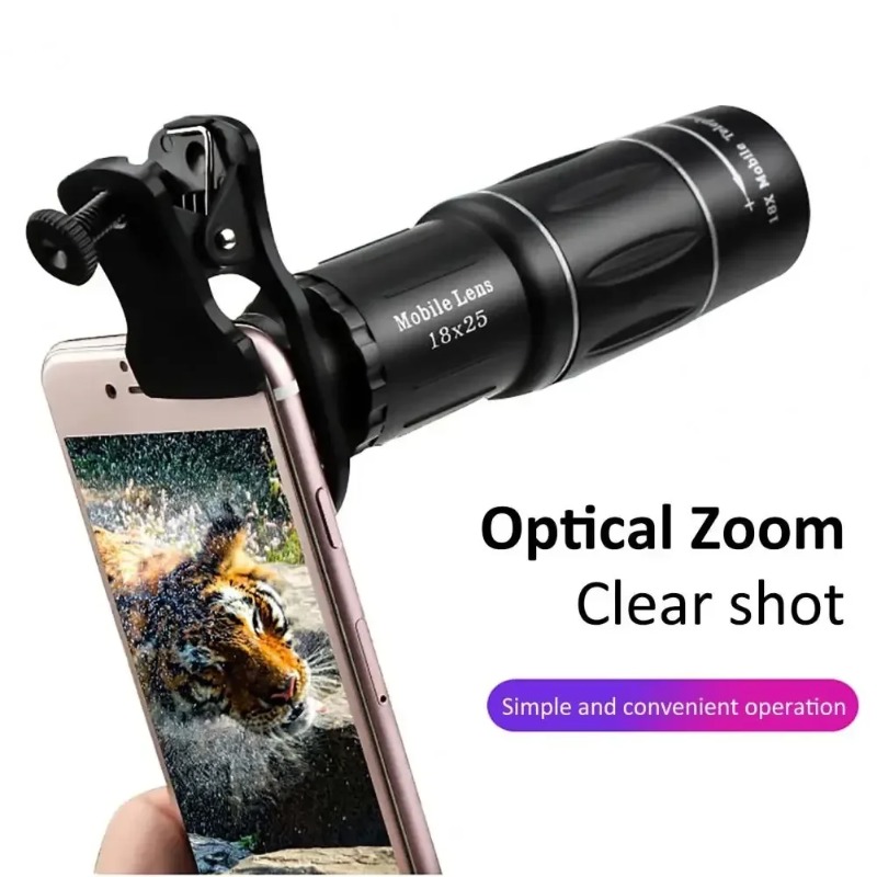 Universal 18x Magnification Te - đánh giá và giá Lens Camera Clip