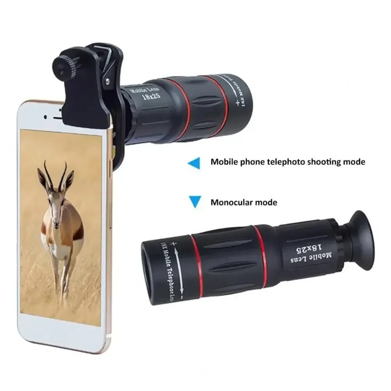 Universal 18x Magnification Te - đánh giá và giá Lens Camera Clip
