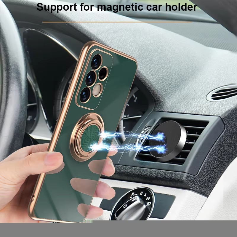 Luxury Plating Magnetic 360°Ri - đánh giá và giá Phone Ring Holder