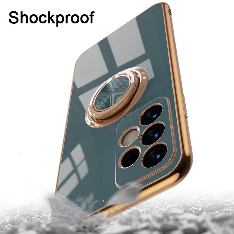 Luxury Plating Magnetic 360°Ri - đánh giá và giá Phone Ring Holder
