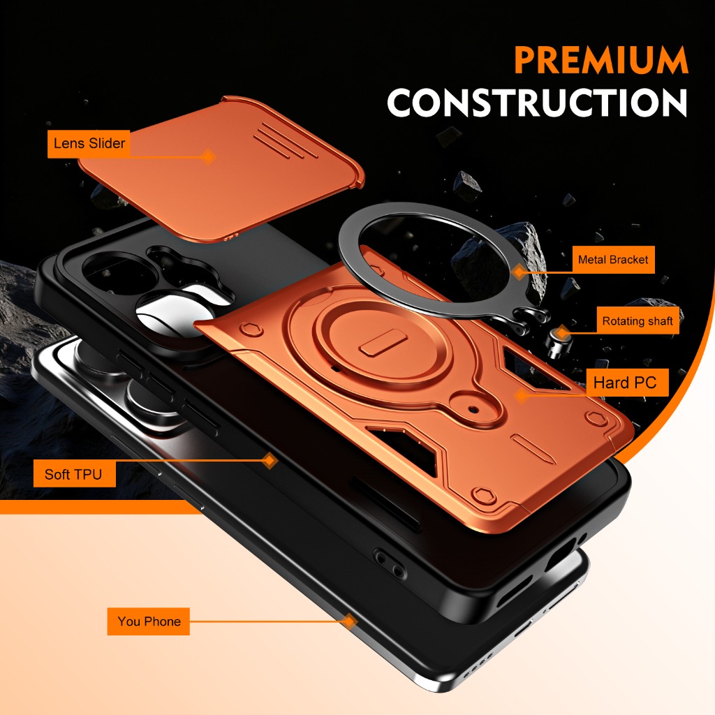 Armor Shockproof Phone Case wi - đánh giá và giá Phone Accessories Ring
