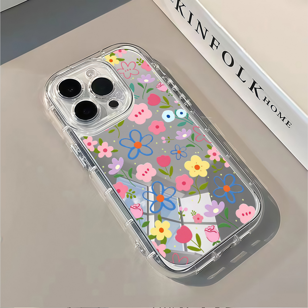 Korean Ins Style Floral Silver - đánh giá và giá Xo Phone Accessories