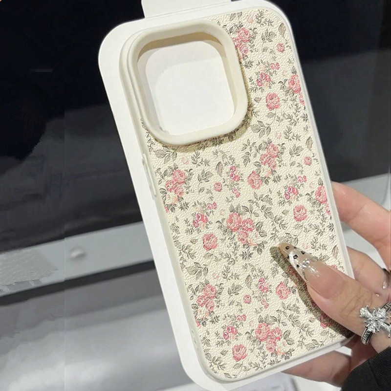 Adorable Girl Floral White Cla - đánh giá và giá Xo Phone Accessories