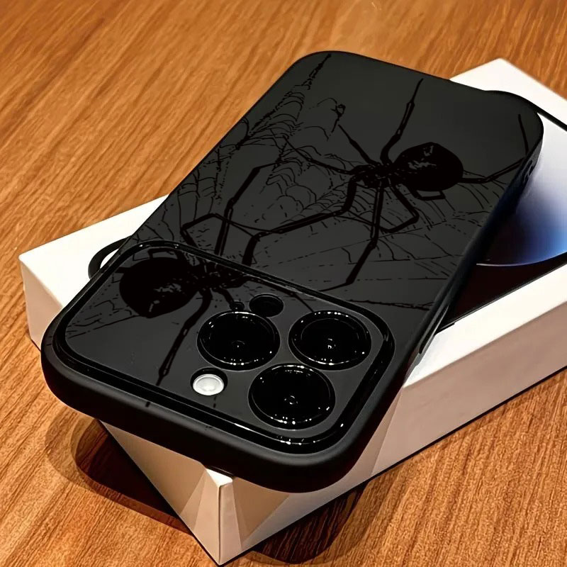 Cool Black Spider Pattern Phon - đánh giá và giá Xo Phone Accessories